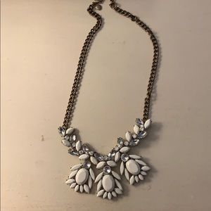 White JCrew necklace
